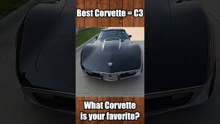 Which Corvette is Best Corvette corvette classiccars c3 [upl. by Relyuhcs]