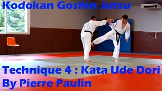 Kodokan Goshin Jutsu Technique 4  Kata Ude Dori [upl. by Modeerf889]