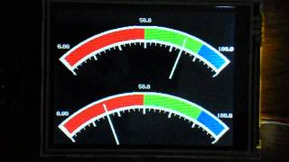 JP 32 TFT Color LCD meter function UI test [upl. by Kessia]