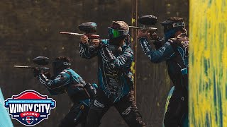 Pro Paintball Match  Dynasty vs Notorious and Xfactor vs NRG Elite Windy City Major [upl. by Allesig701]