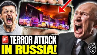 🚨 Massive TERROR ATTACK Rocks Russia Moscow in FLAMES  Total Lockdown US Intel Predict Attack [upl. by Retniw217]