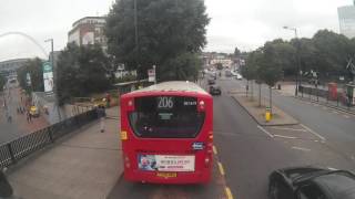 Route Visual 83 – Golders Green to Alperton – Metroline [upl. by Dlanigger]