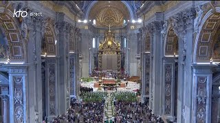 Messe de clôture de la 2ème session de lAssemblée générale du Synode présidée par le Pape [upl. by Annoyt]