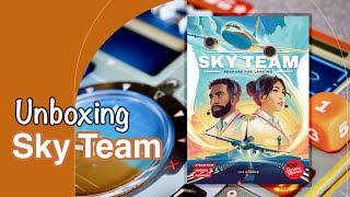 DESCUBRIMOS Sky Team – ¿Podrás Aterrizar Sin Problemas  UNBOXING [upl. by Ewolram]