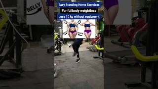 Home cardio workout for fullbody weightloss fullbodyworkout shorts weightloss ytshorts trending [upl. by Azarcon]