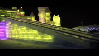 Harbin Ice and Snow Festival 哈尔滨冰雪节  Part One [upl. by Akinit178]