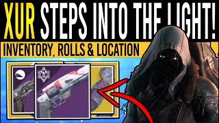 Destiny 2 XURS NEW WEAPONS amp HIGH STAT ARMOR 10th May Xur Inventory  Armor Loot amp Location [upl. by Harragan]