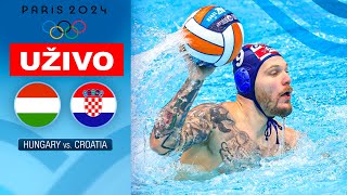 MAĐARSKA  HRVATSKA VATERPOLO UŽIVO Paris 2024 Olympics commentary [upl. by Nehemiah]