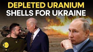 Russia blasts ‘inhumanity’ of US sending depleted uranium shells to Ukraine RussiaUkraine War LIVE [upl. by Itoyj]