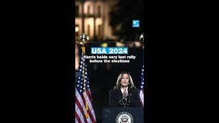 usa2024 Kamala harris holds very last rally before the elections • FRANCE 24 English [upl. by Zeiger]