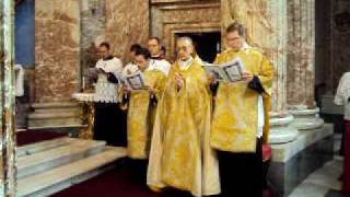 Ambrosian Rite Vespers in Rome [upl. by Vivienne]