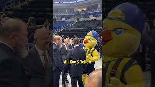 Fenerbahçe Basketbol Müzesi açılışı Ali Koç amp Yellow Fenerbahçe AliKoç Yellow [upl. by Ecnaled]