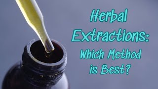 Extracting Herbal Medicine Which Method Is Best [upl. by Merl]