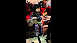 Putih putih melati ukulele cover by aryanna alyssa [upl. by Ancel]