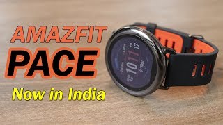 Amazfit Pace review in Hindi Best Smartwatch now in India on Amazon for Rs 9999 [upl. by Vincents210]