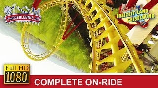 Boomerang Achterbahn OnRide  Freizeitland Geiselwind FULL HD [upl. by Hceicjow]