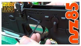 AR15  Upgrade KNS Precision NonRotating Pins Installation [upl. by Joana102]