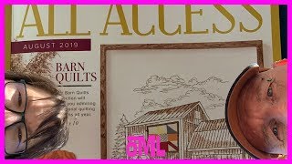 ANITA GOODESIGN All Access machine embroidery designs AUGUST 2019 [upl. by Lohman]