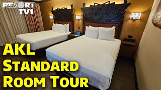 Animal Kingdom Lodge  Standard View Room Tour 2024  Walt Disney World [upl. by Amadis]