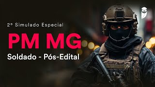 2º Simulado Especial PM MG  Soldado  PósEdital  Correção [upl. by Ylagam]