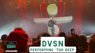 Dvsn performs “Too deep” at The Novo  Working On My Karma Tour  Los Angeles  March 14 2023 [upl. by Mesics]