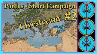 Pontus 2 Rhodes to Damascus  Short Campaign  Rome Total War  Very Hard [upl. by Traci]