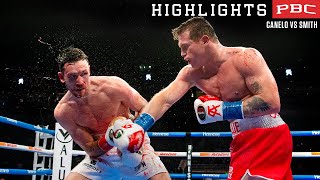 Canelo puts on a boxing clinic against Callum Smith  The Road to CaneloCharlo [upl. by Smiga186]