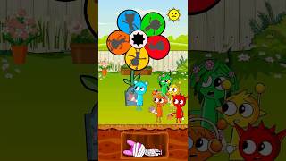 Tomb Flower puzzle rescue Pinki Spinning flower revives Pinki sprunki sprunkiincredibox shorts [upl. by Kremer]