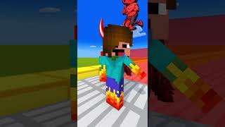 LOVE RUNDESTINY RUN CHALLENGE WITH CUTE BABY APHMAU AND NOOB GIRL shorts minecraft aphmau [upl. by Ileana163]