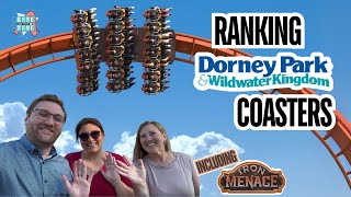 Dorney Park Vlog  Ranking all the coasters  NEW Iron Menace [upl. by Akenehs738]