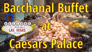 Bacchanal Buffet at Caesars Palace Las Vegas [upl. by Faustine]