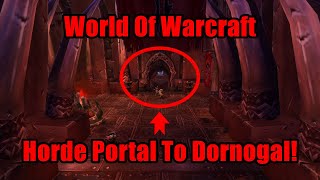 World Of Warcraft  How To Find The Horde Portal To Dornogal v1102 warcraft worldofwarcraft [upl. by Donelle]