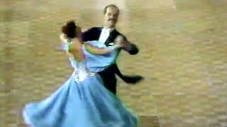 Slow Foxtrot  Final Round  1986 Championship Ballroom Dancing with Juliet Prowse PBS [upl. by Laerol]