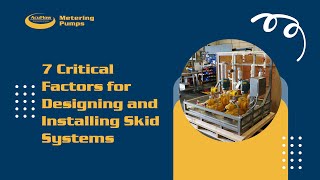 Chemical Injection Skid System 7 Critical Factors to Consider in Design and Installation [upl. by Shafer]