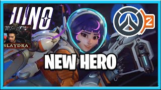 Juno  New Hero Gameplay Trailer  Overwatch 2 Reaction  Thoughts [upl. by Joses]