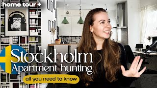 Apartment Hunting in Stockholm Room Tour Prices Tips and Tricks [upl. by Hgielsel]