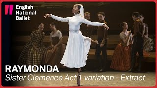 Raymonda Sister Clemence Act 1 variation extract  English National Ballet [upl. by Fernand126]