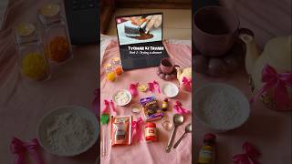 Diwali series Pt 2🎀✨️ baking diwalispecial aesthetic pinkaesthetic kunalkapurrecipes shorts [upl. by Homere829]