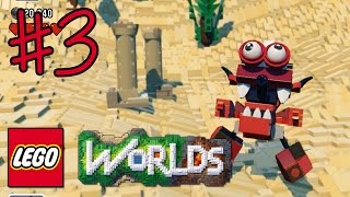 Ethan plays LEGO Worlds 3  BURNARD BAZOOKA [upl. by Alrad971]