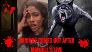 Arionne Currys Anger Explodes After Martells Live [upl. by Villiers877]