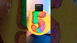 Coloring Number 5 5️⃣ youtubehighfive sponge shortsdrawing coloring fypシ゚viral [upl. by Anibur]