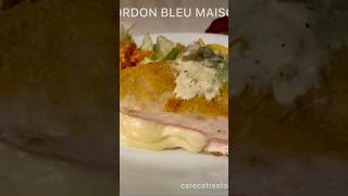 CORDON BLEU MAISON prêt en 10 min food ramadan recettefacile recetterapide foodlover pourtoi [upl. by Onez128]