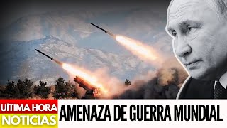 💥VLADIMIR PUTIN Y RUSIA AMENAZAN CON UNA III GUERRA MUNDIAL SI UCRANIA USA MISILES DE LARGO ALCANCE [upl. by Neisa]