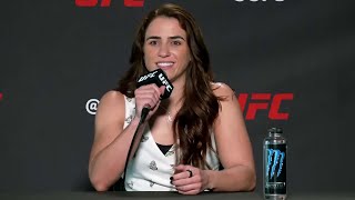 Norma Dumont is Thankful Aspen Ladd Stepped in for Holm  UFC Vegas 40 [upl. by Yennor]