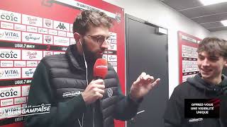 🎤 GUINGAMP  CAEN  LE DEBRIEF L2  J7 EAGSMC [upl. by Oivat]