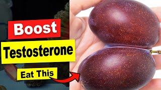 13 Instant Testosterone Boosting Foods That You Are Not Eating [upl. by Harald]