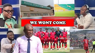 KOTOKO TELL THEM WE WONT COME KOTOKO DECIDES  OBUASI OR KUMASI FOR THE REST OF THE GAMES [upl. by Enrol]