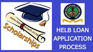 How To Apply HELB Loan As a First Time TVET Student [upl. by Anyar211]