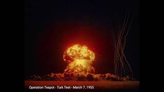 Restored footage of the world’s first thermonuclear tests [upl. by Ellened435]