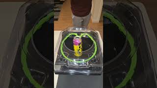 BEYBLADE VS ENERGY DRINK PT 2 beybladex beybladeburst beyblade beybladebattle hasbro battle [upl. by Esinehc]